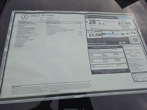 New 2026 Mercedes-Benz E 350 Sedan image 15