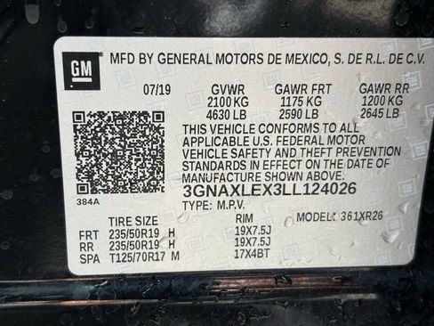 Used 2020 Chevrolet Equinox LT w/ Midnight Edition image 16