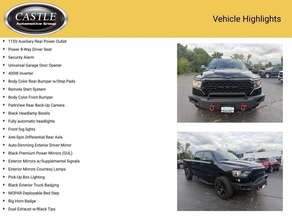 Used 2022 RAM 1500 Big Horn AWD/4WD image 13