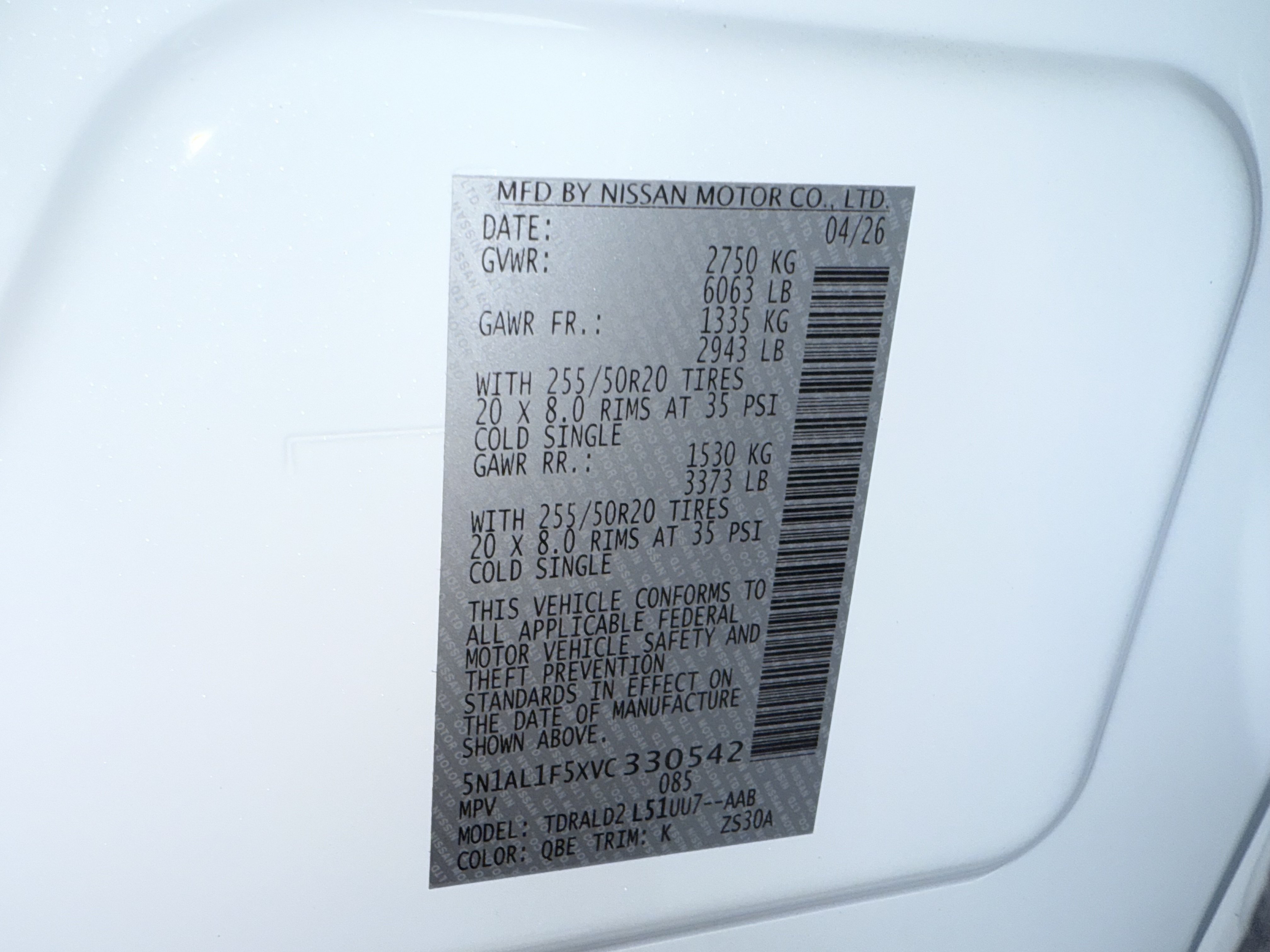 Certified 2027 INFINITI QX60 Luxe w/ Cargo Package FWD image 27