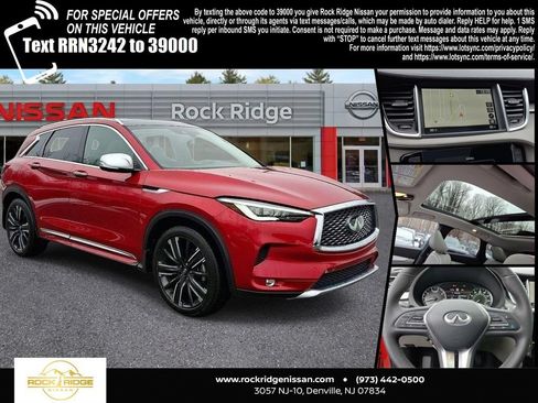 Used 2023 INFINITI QX50 Sensory w/ Accent Package AWD/4WD image 1
