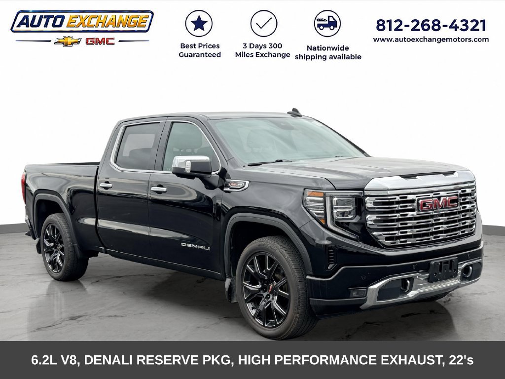 Used 2022 GMC Sierra 1500 Denali w/ Denali Reserve Package AWD/4WD image 1