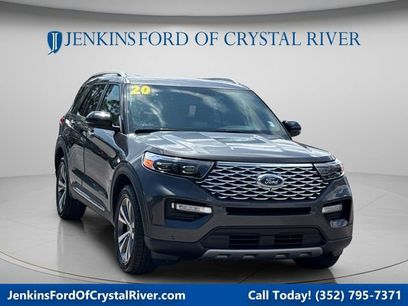 Certified 2020 Ford Explorer Platinum w/ Premium Technology Package