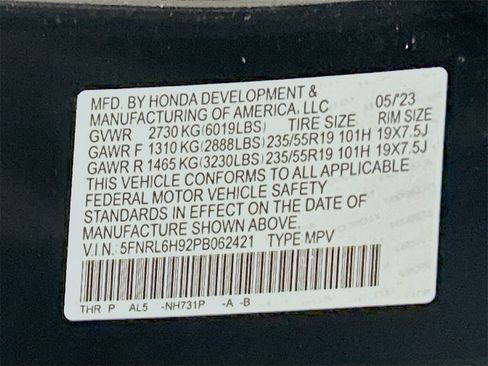 Used 2023 Honda Odyssey Elite image 33