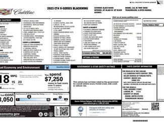 Used 2023 Cadillac CT4 V Blackwing w/ Technology Package video 2