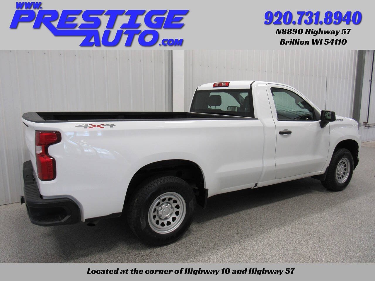 Used 2021 Chevrolet Silverado 1500 W/T w/ WT Fleet Convenience Package AWD/4WD image 4