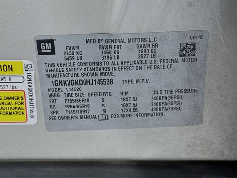 Used 2017 Chevrolet Traverse LT image 31