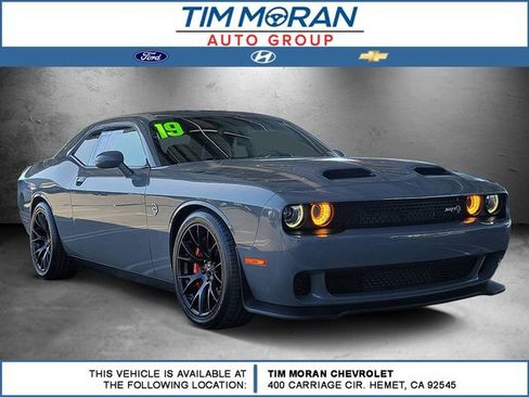 Used 2019 Dodge Challenger SRT Hellcat w/ Laguna Leather Package RWD image 1