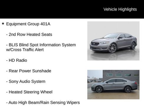 Used 2014 Ford Taurus SHO w/ Equipment Group 401A image 6