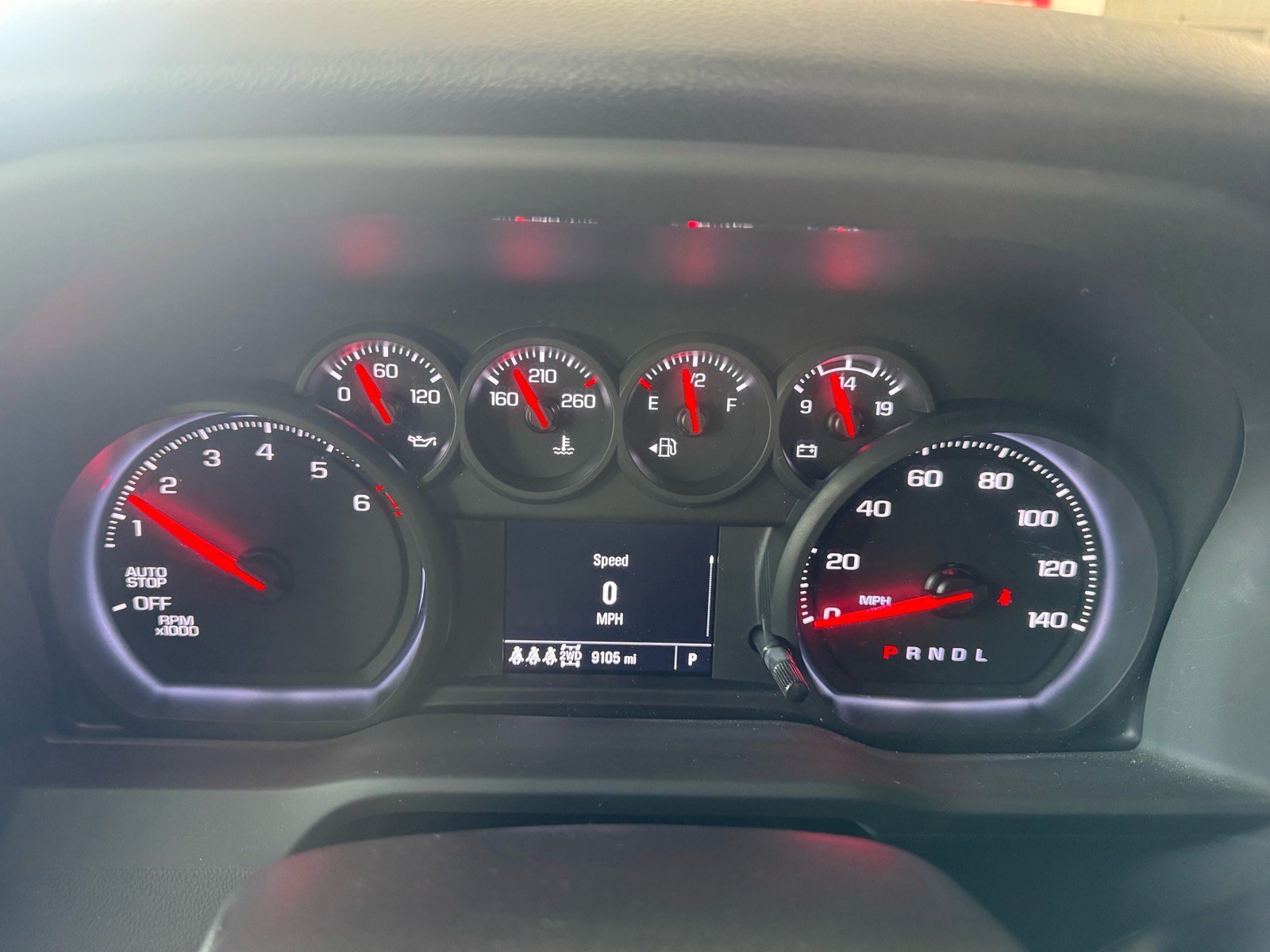 Used 2025 Chevrolet Silverado 1500 Custom w/ Turbomax Blackout Package AWD/4WD image 24