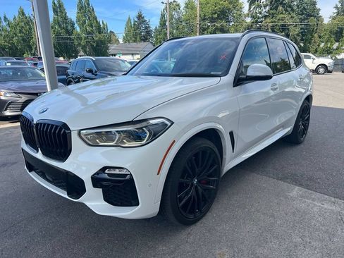 Used 2021 BMW X5 M50i w/ Executive Package AWD/4WD image 2