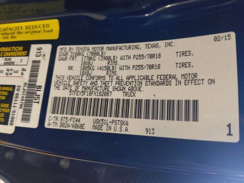 Used 2015 Toyota Tundra SR5 w/ SR5 Upgrade Package RWD image 33