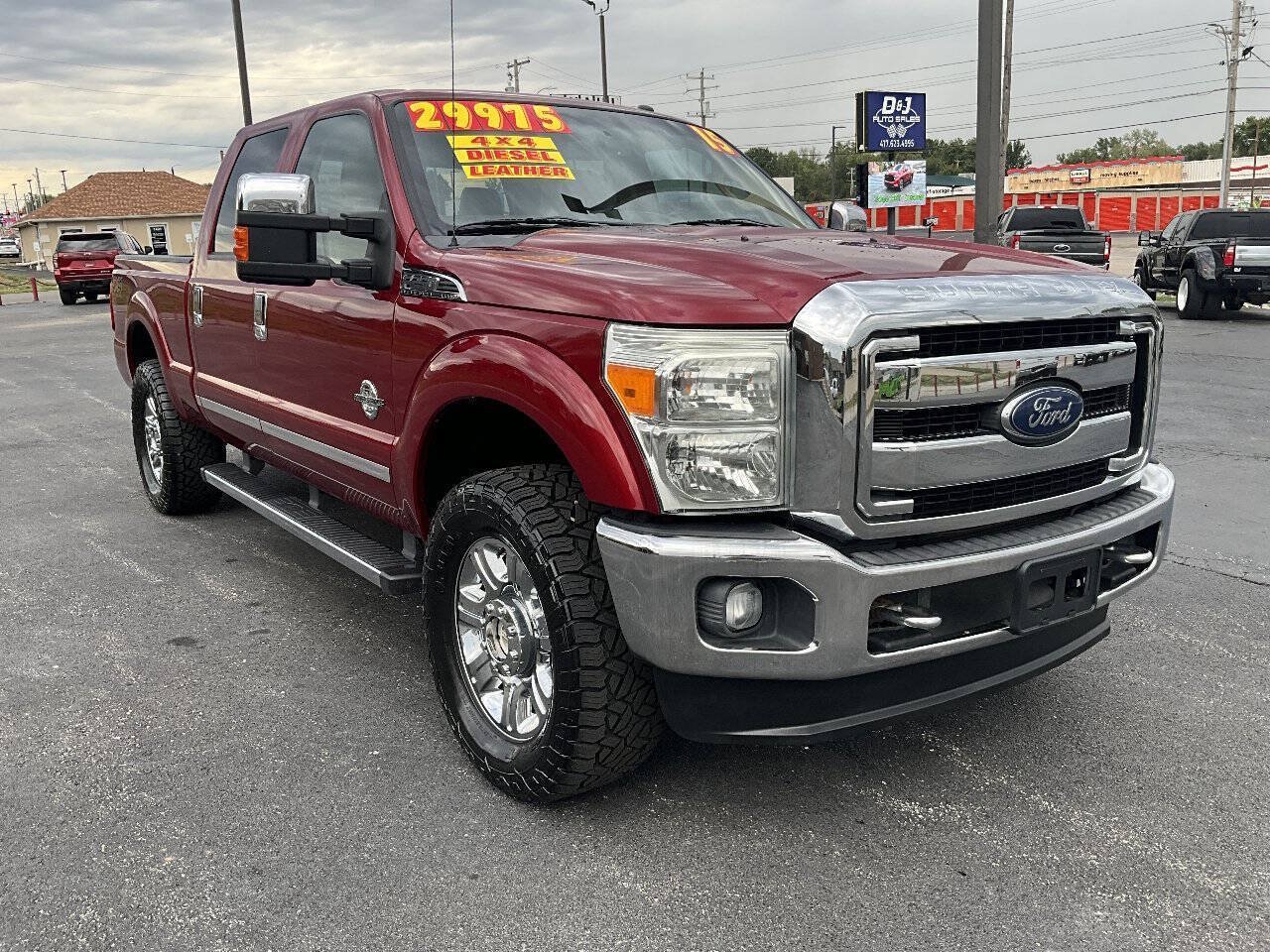 Used 2015 Ford F250 Lariat w/ Lariat Ultimate Package AWD/4WD image 7