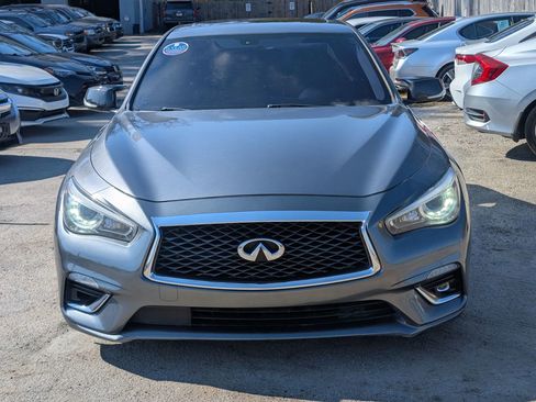Used 2019 INFINITI Q50 Luxe w/ Essential Package (3.0T Luxe) RWD image 2