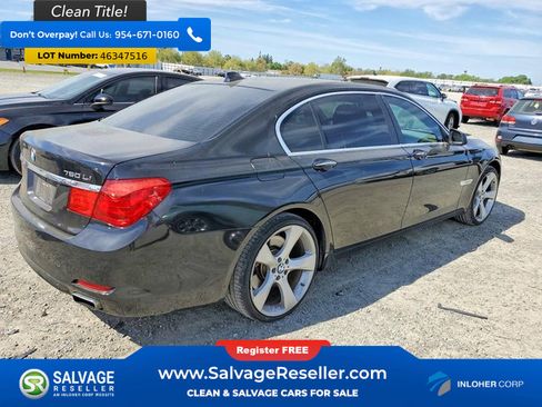 Used 2010 BMW 750Li Sedan 4 Door image 4