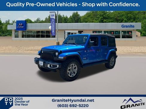 Used 2022 Jeep Wrangler Unlimited Sahara w/ Safety Group AWD/4WD image 1