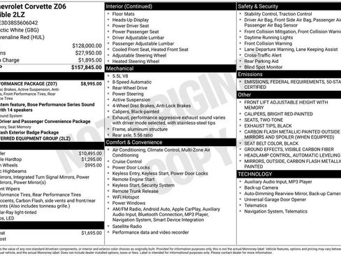 Used 2025 Chevrolet Corvette Z06 w/ Z07 Performance Package image 6