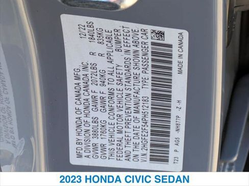 Used 2023 Honda Civic Sport image 26