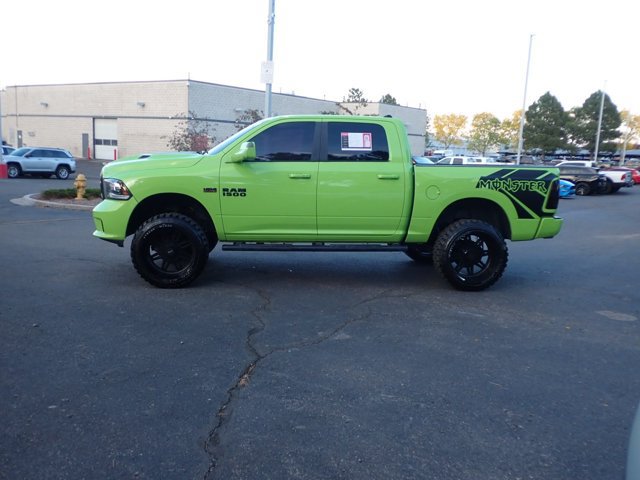 Used 2017 RAM 1500 Sport w/ Sublime Green Sport Package AWD/4WD image 2