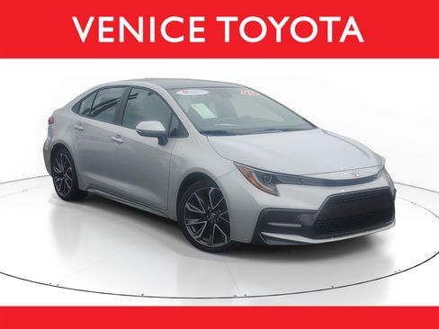 Used 2021 Toyota Corolla SE w/ SE Premium Package FWD image 1