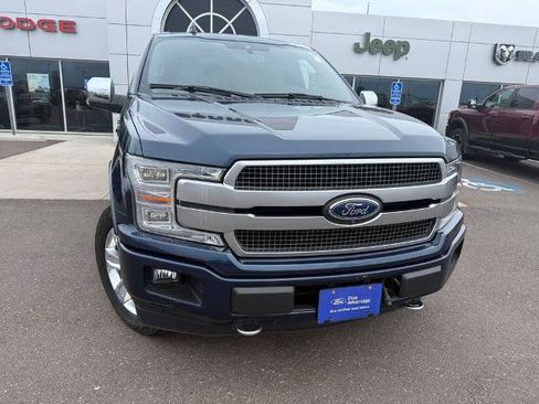 Certified 2019 Ford F150 Platinum w/ Equipment Group 701A Luxury AWD/4WD image 1