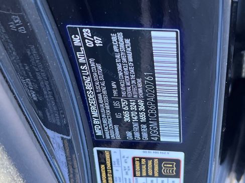 Certified 2023 Mercedes-Benz EQE 350+ 4MATIC SUV image 27