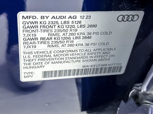 Certified 2024 Audi Q3 2.0T Premium Plus w/ Premium Plus Package AWD/4WD image 27