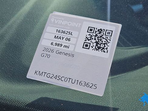 Certified 2026 Genesis G70 2.5T Prestige RWD image 24