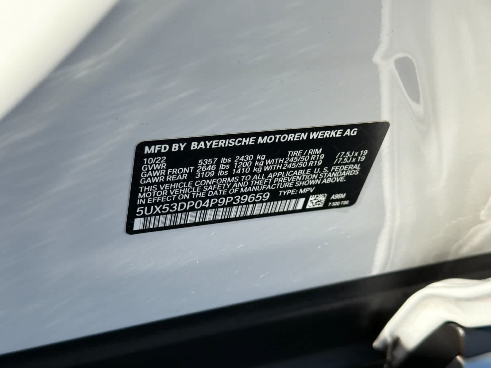 Used 2023 BMW X3 xDrive30i w/ Premium Package AWD/4WD image 35