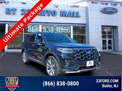Certified 2025 Ford Explorer Platinum w/ Ultimate Package