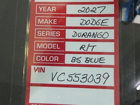 New 2027 Dodge Durango R/T AWD/4WD image 34
