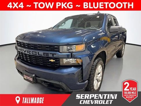 Used 2019 Chevrolet Silverado 1500 Custom w/ Custom Convenience Package AWD/4WD image 1