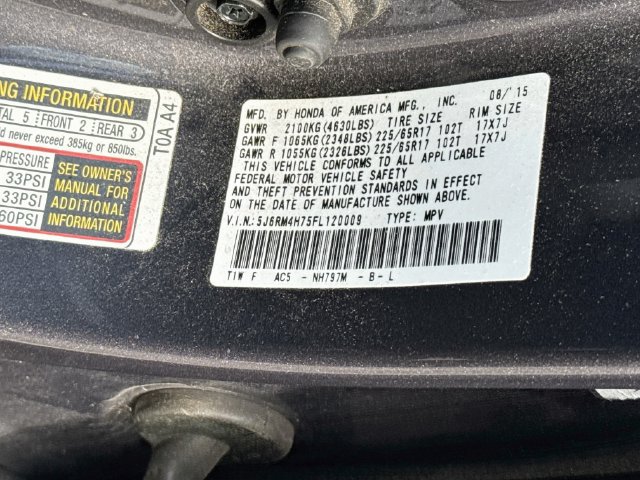 Used 2015 Honda CR-V EX-L image 19