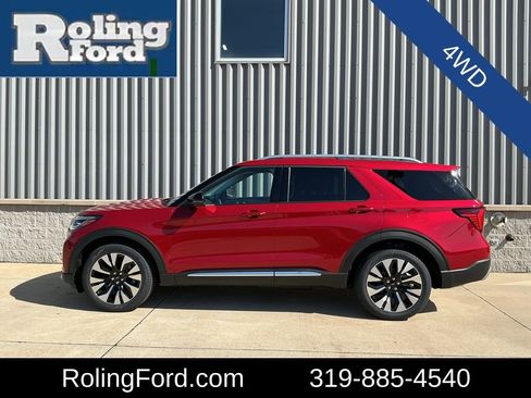 New 2026 Ford Explorer Platinum w/ LUX Leather Package AWD/4WD image 2