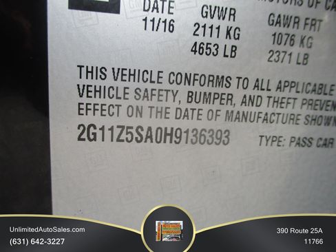 Used 2017 Chevrolet Impala LS FWD image 12