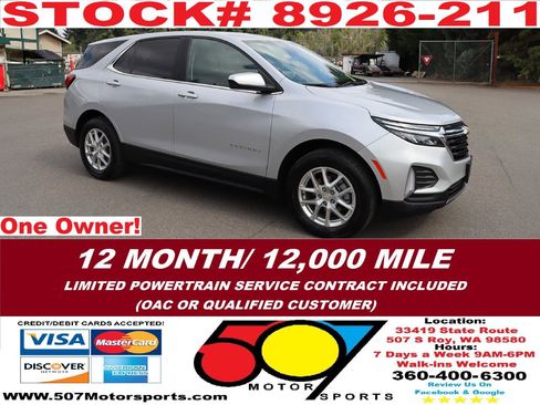 Used 2022 Chevrolet Equinox LT w/ Driver Convenience Package AWD/4WD image 2
