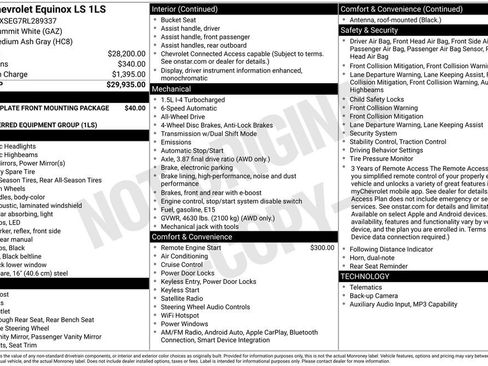 Used 2024 Chevrolet Equinox LS AWD/4WD image 32