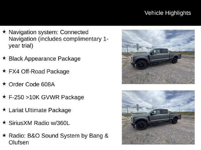 Certified 2024 Ford F250 Lariat w/ Lariat Ultimate Package AWD/4WD image 8