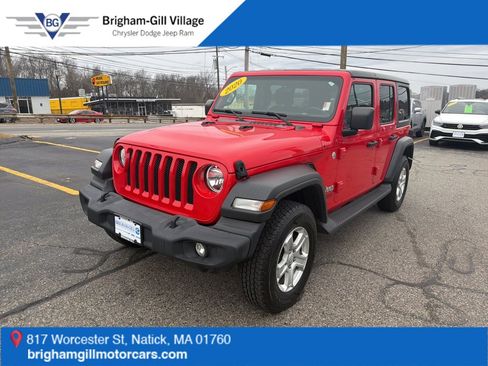 Certified 2020 Jeep Wrangler Unlimited Sport S image 1