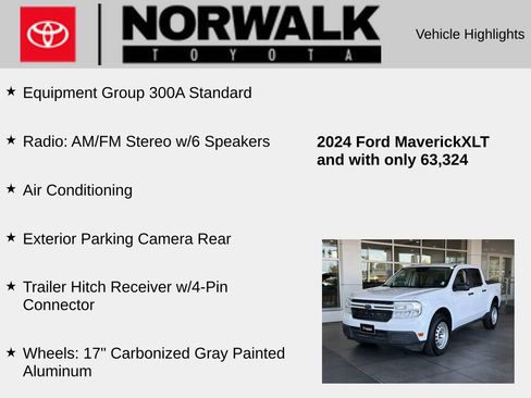 Used 2024 Ford Maverick XLT FWD image 10