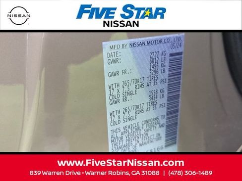 Used 2024 Nissan Frontier PRO-4X w/ Off-Road Protection Package AWD/4WD image 6