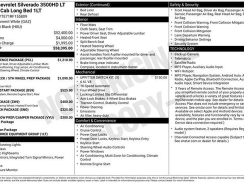 Used 2024 Chevrolet Silverado 3500 LT w/ Convenience Package AWD/4WD image 31