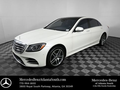 Used 2018 Mercedes-Benz S 450 4MATIC Sedan image 1