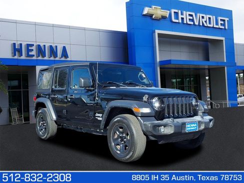 Used 2019 Jeep Wrangler Unlimited Sport image 1