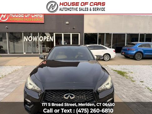 Used 2018 INFINITI Q50 Luxe w/ Sensory Package (Luxe) AWD/4WD image 2