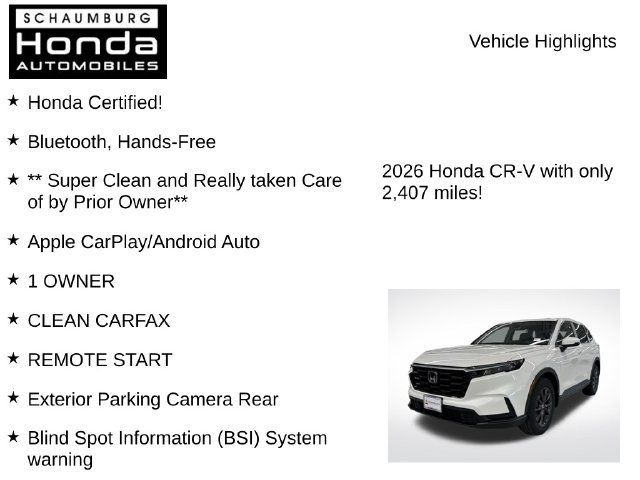 Certified 2026 Honda CR-V EX-L image 14