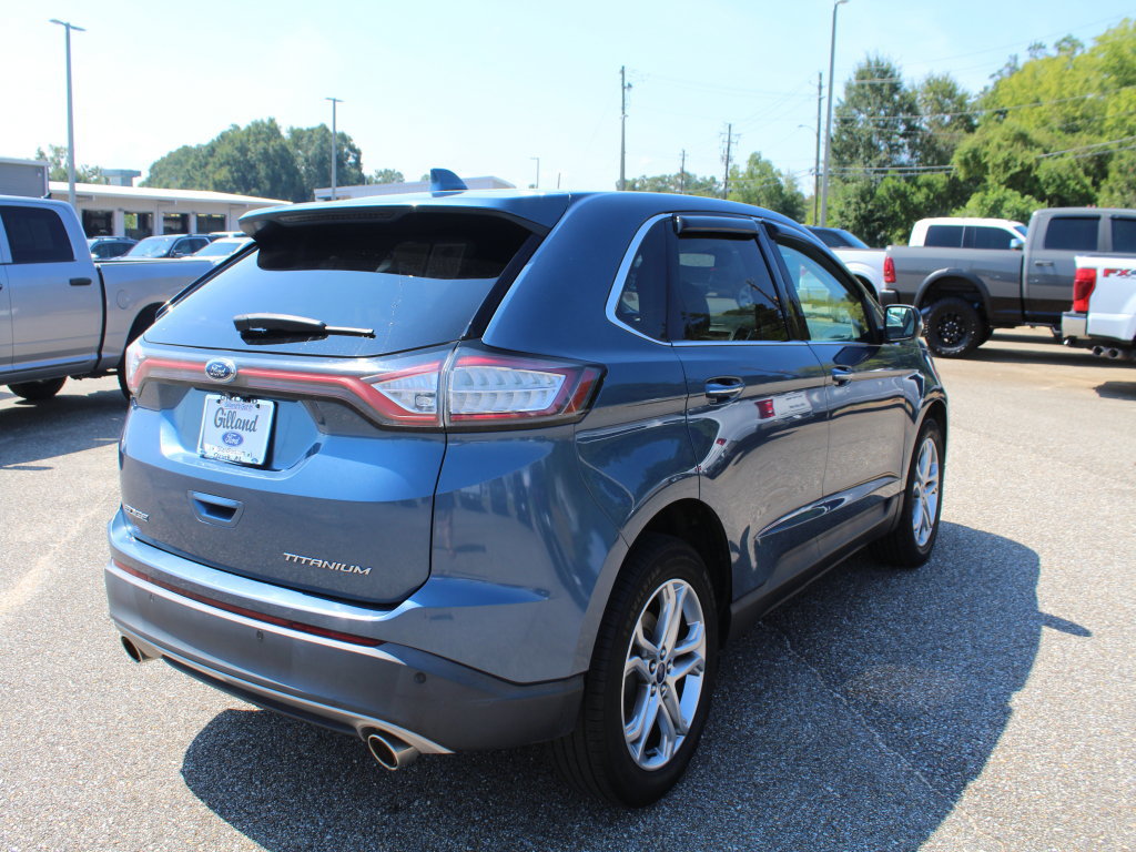 Used 2018 Ford Edge Titanium w/ Ford Safe & Smart Package FWD image 7