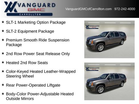 Used 2012 GMC Yukon XL SLT w/ SLT-2 Equipment Package RWD image 2