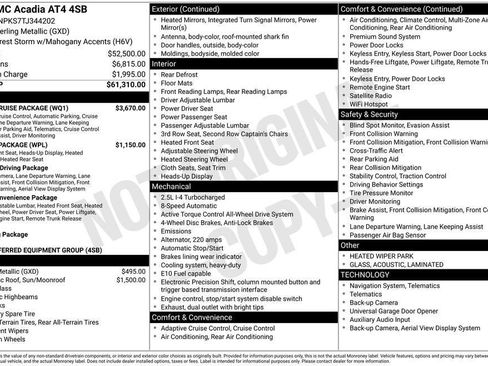 New 2026 GMC Acadia AT4 w/ Super Cruise Package AWD/4WD image 26