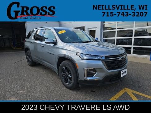Used 2023 Chevrolet Traverse LS w/ Midnight/Sport Edition AWD/4WD image 1